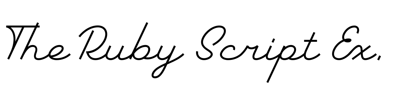 The Ruby Script Exp Light